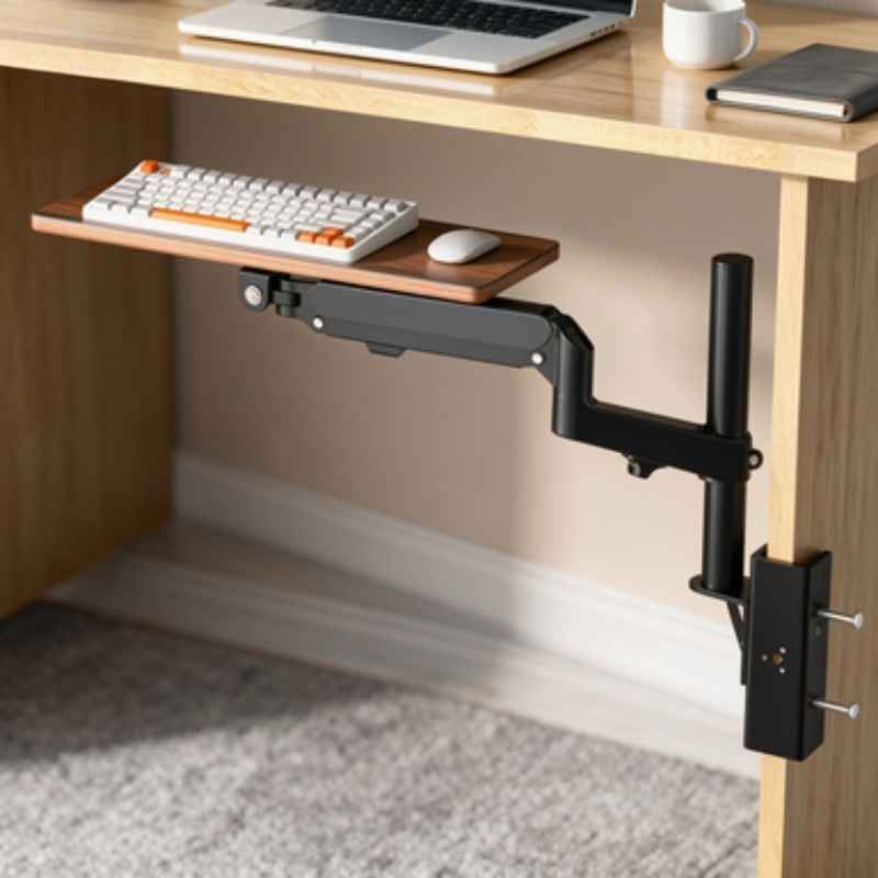 Tech Table Accessories - Bandeja para Teclado Debajo del Escritorio,