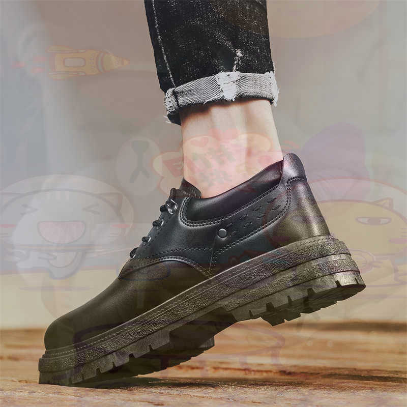 Tech Accessories Suppliers - Zapatillas deportivas de cuero Natural oscuro
