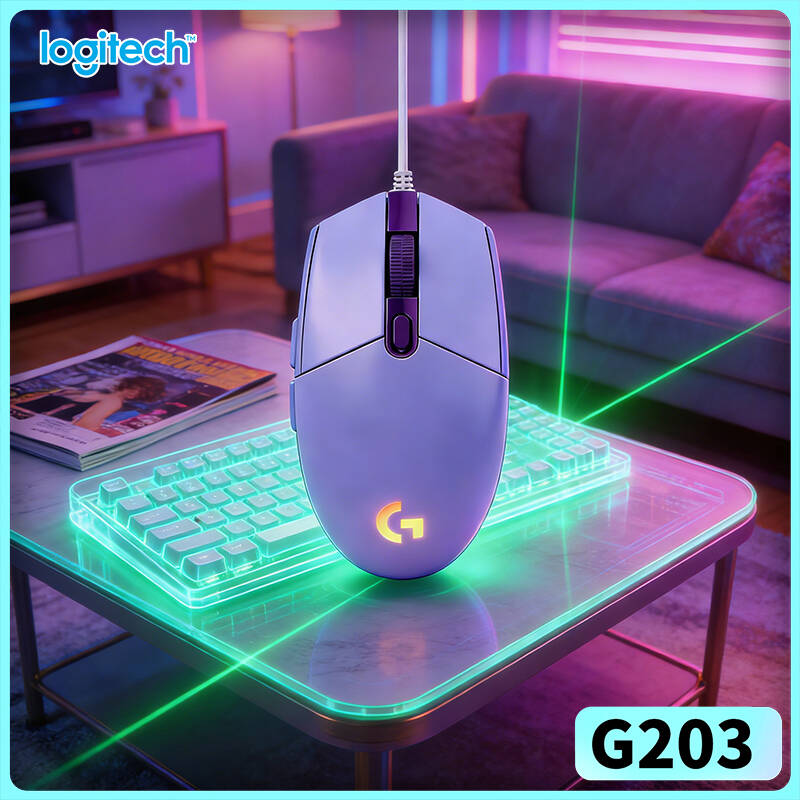 Logitech Mouse G203 - Ratón para juegos Logitech G203 Prodigy