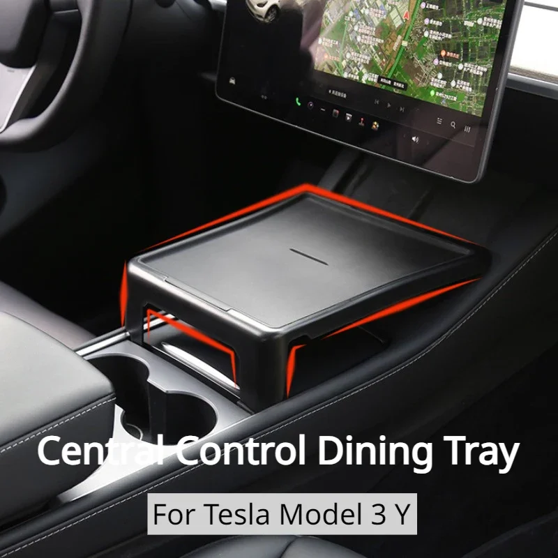 Tech Accessories Desk - Bandeja de comedor multifunción para Tesla