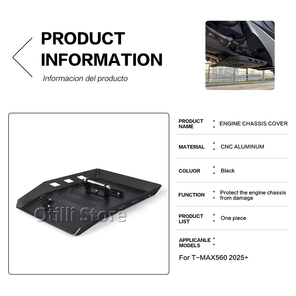 Nueva Placa Protectora de Moto - Tech Max Accessories reseña y precio