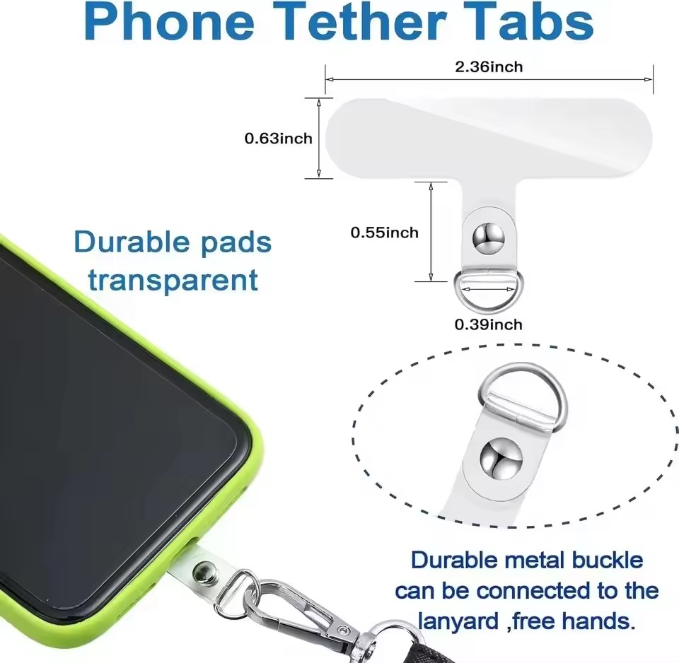 Clips universales transparente - Mobile Tech Accessories reseña y precio