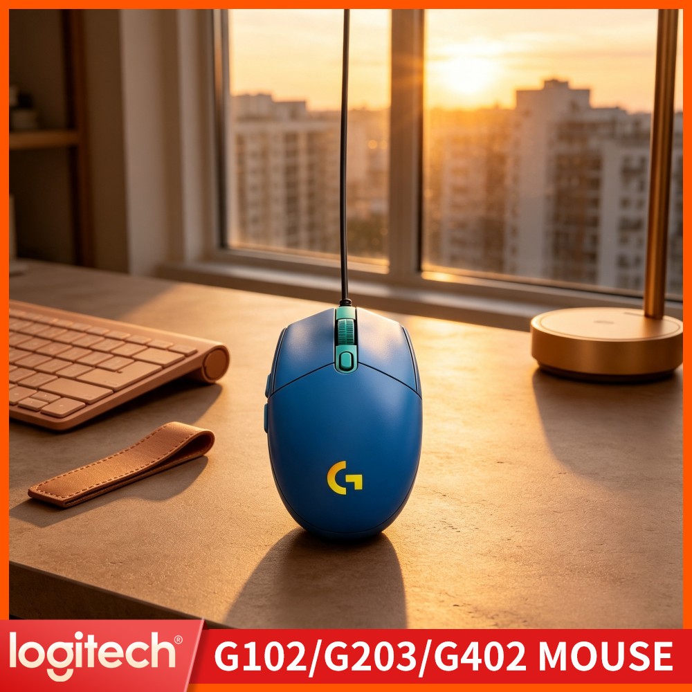 Ratón para juegos con cable Lo - Logitech Mouse G203 reseña y precio
