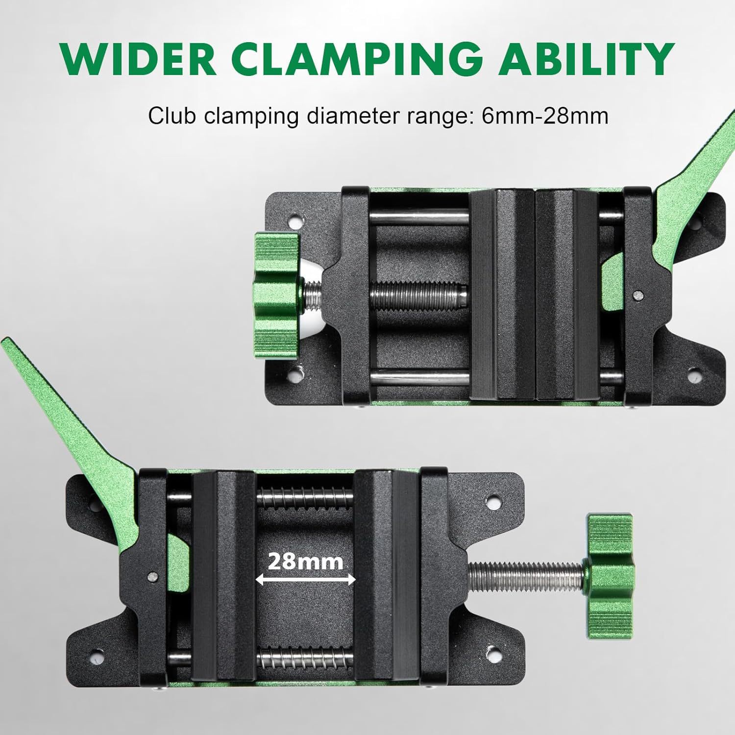 Abrazadera de aluminio para pa - Tech Accessories Holder reseña y precio