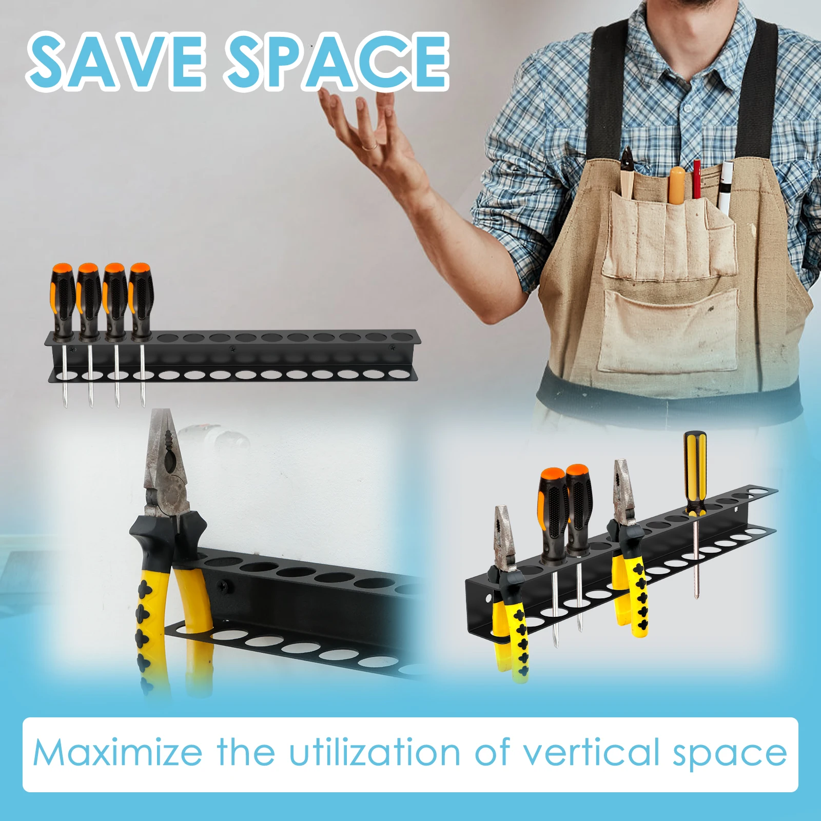 Soporte de pared de acero para - Tech Accessories Holder reseña y precio