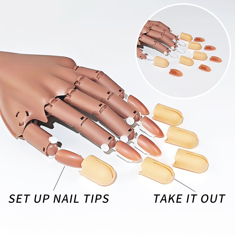 Práctica falsa de uñas, piezas - Tech Accessories Holder reseña y precio