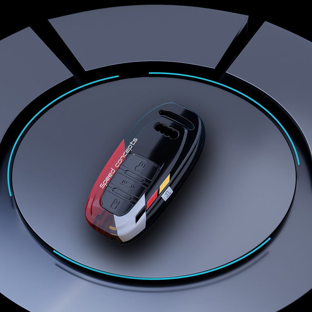 Graffiti Car Remote Key Case C - Tech Accessories Holder reseña y precio